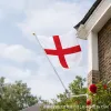 England flags, World Cup European fans' support flags, polyester hanging in various specifications available for wholesale details Picture